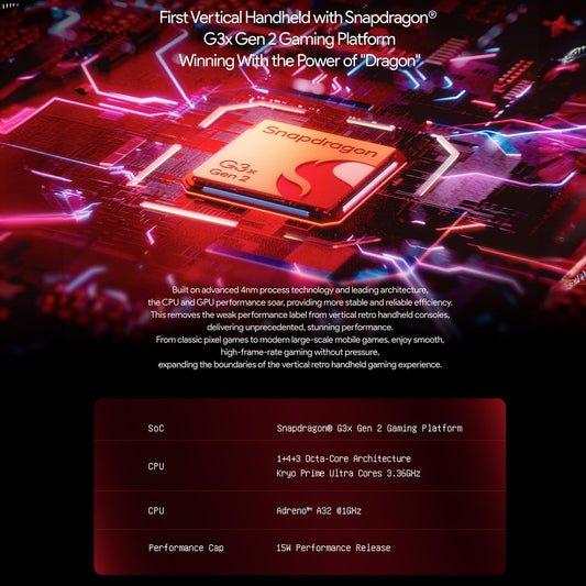 Compact OLED Android Handheld Gaming Console