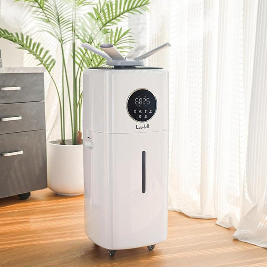 5.5Gal Large Room Cool Mist Humidifier with Dual 360° Nozzles